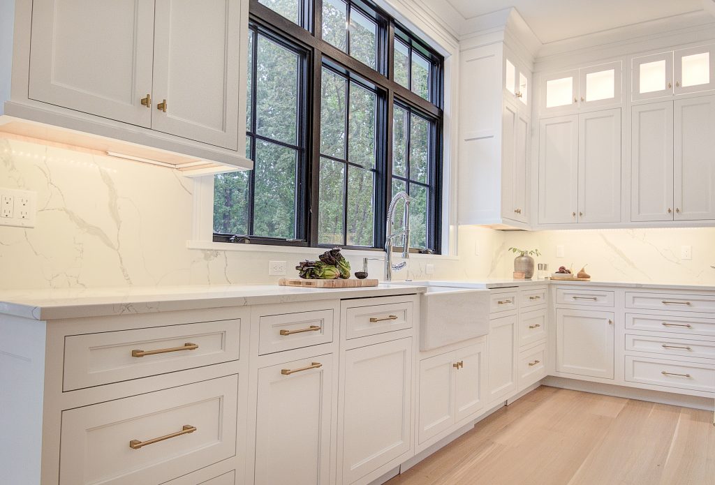 custom white kitchen cabinets ny